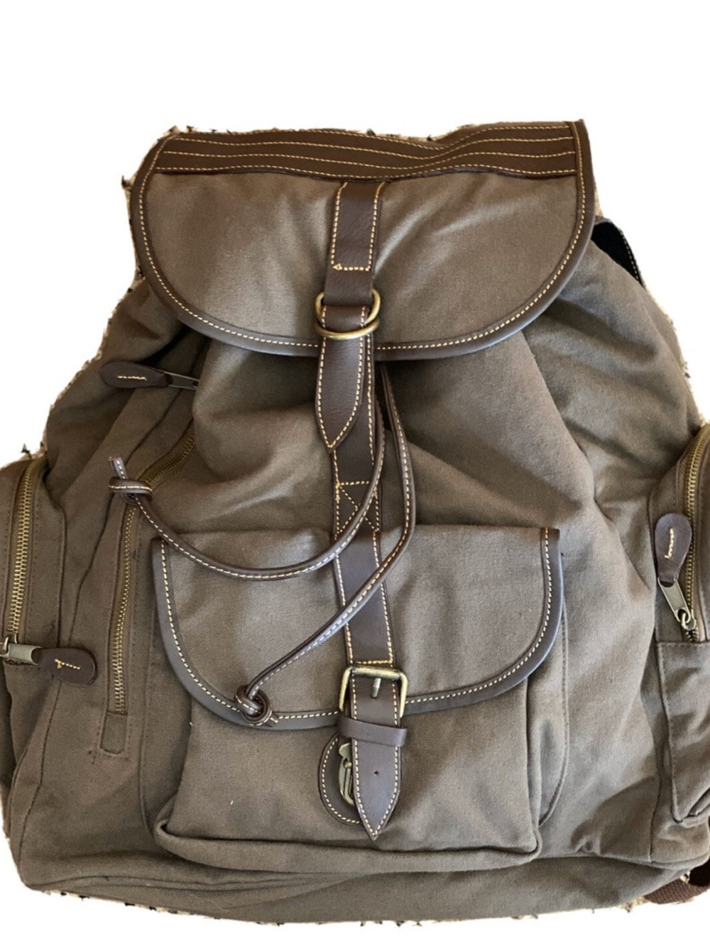 Men or women’s Vintage look tote canvas bag